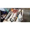Image 2 : HANDSAWS, WELDING TORCH, LOPPERS AND 2 ORGANIZERS WITH CONTENTS