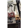 Image 3 : HANDSAWS, WELDING TORCH, LOPPERS AND 2 ORGANIZERS WITH CONTENTS