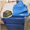 Image 1 : CAMPING TENT AND LARGE TARP