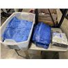 Image 1 : TOTE OF LARGE TARPS