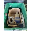 Image 2 : TOTE OF SHOP TOOLS, 2 WORKING SANDERS ETC