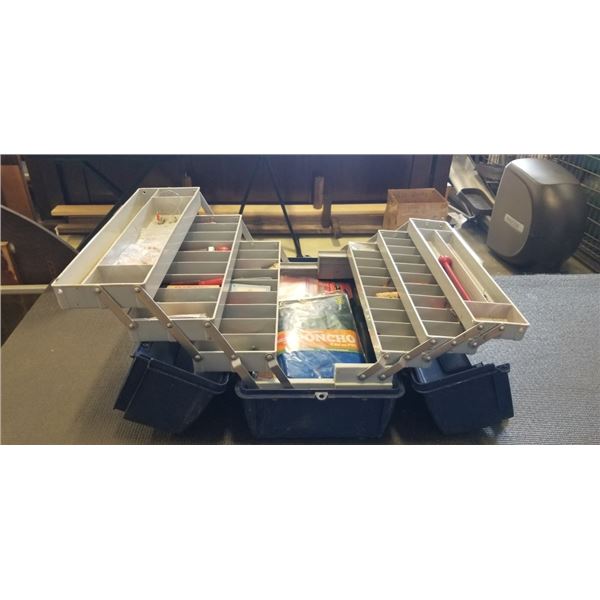 TACKLE BOX WITH CONTENTS