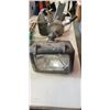 Image 2 : 2 VINTAGE HALOGEN OUTDOOR LIGHTS, AND ELECTRIC HEDGE TRIMMER