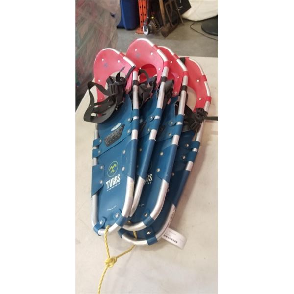 2 PAIRS OF SNOWSHOES