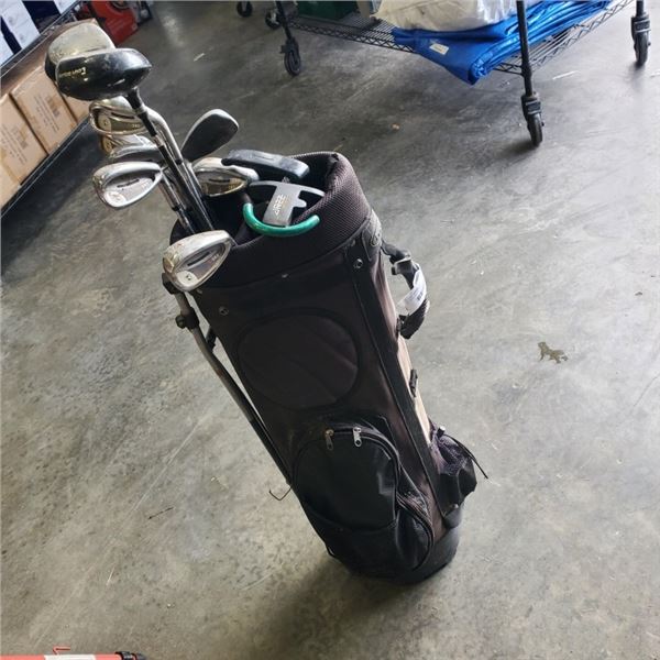 GOLF BAG WITH CLUBS