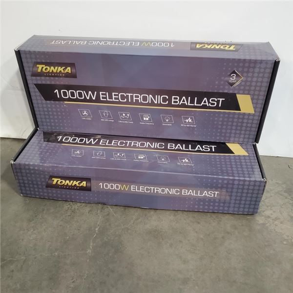2 NEW TONKA 1000W DIMMABLE ELECTRONIC BALLASTS