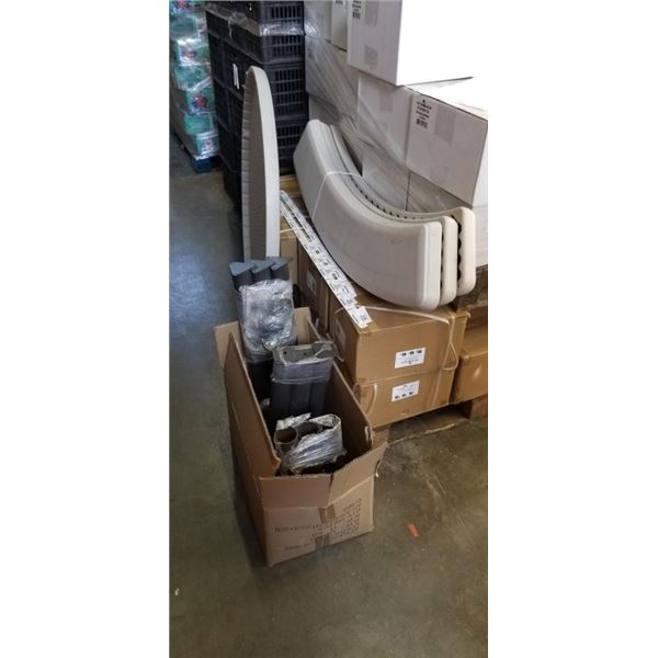 ROUND PATIO TABLE , STORE RETURN, MISSING HARDWARE