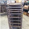 Image 2 : ROLLING BAKERS RACK WITH TRAYS