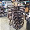 Image 3 : ROLLING BAKERS RACK WITH TRAYS