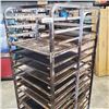 Image 2 : ROLLING BAKERS RACK WITH TRAYS