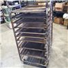 Image 4 : ROLLING BAKERS RACK WITH TRAYS