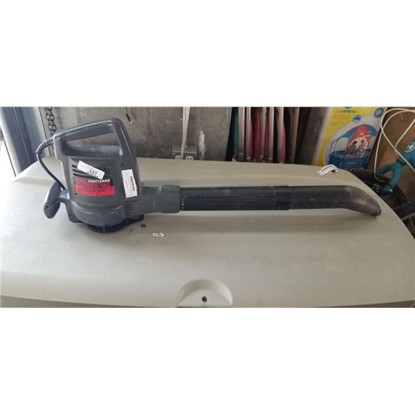 CRAFTSMAN BLOWER VAC, WORKING