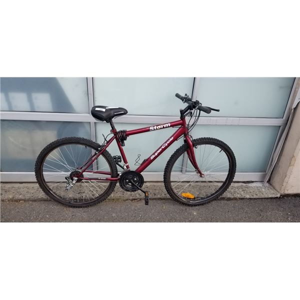 RED SUPERCYCLE BIKE