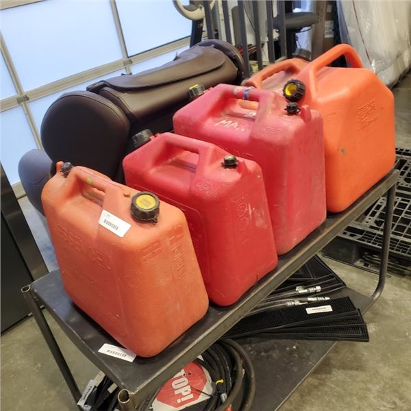 5 JERRY CANS