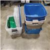 Image 1 : STORAGE TOTES AND BUCKETS