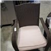 Image 3 : 6 STACKING RATTAN PATIO CHAIRS