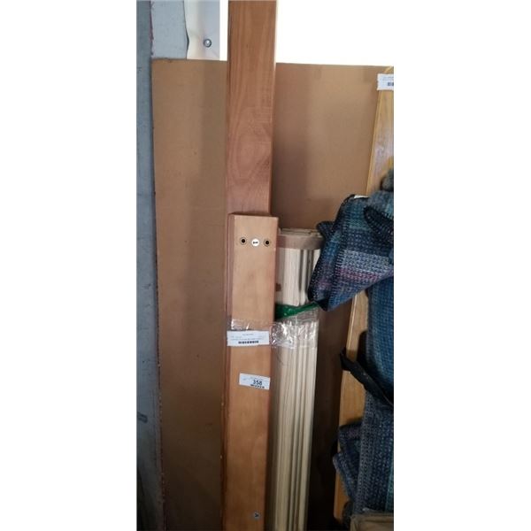 QUEENSIZE PLATFORM BEDFRAME, COMPLETE