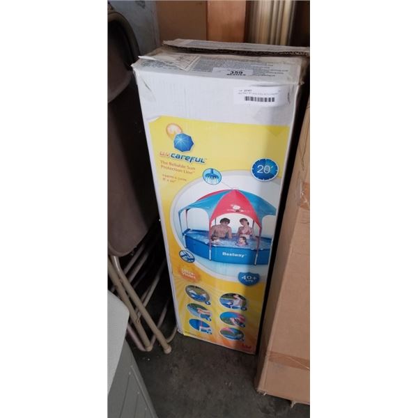 BESTWAY 8FT WIDE POOL WITH CANOPY