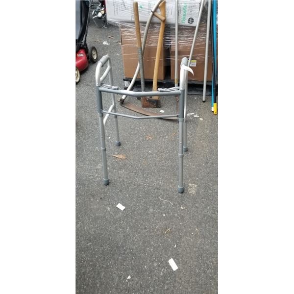 FOLDING ALUMINUM WALKER