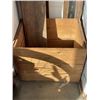 Image 2 : LIVE EDGE SHELF, VINTAGE WOOD BOX