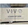 Image 2 : SIT TO STAND SINGLE MONITOR WALL MOUNT WORKSTATION