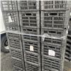 Image 3 : 24 BLACK PLASTIC STACKING BINS
