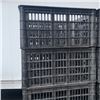 Image 4 : 24 BLACK PLASTIC STACKING BINS
