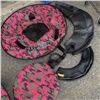 Image 7 : NEW XYPLER SNOW TUBE WITH HARD BOTTOM,  PINK CAMO, RETAIL $160