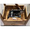 Image 2 : PFAFF SEWING MACHINE IN CASE, ONE DAMAGED LEG