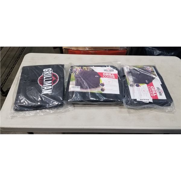 3 BBQ GRILL COVERS