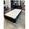 Image 2 : IKEA SINGLE SIZE BEDFRAME WITH STORAGE AND MATTRESS