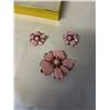 Image 1 : SARA COVENTRY BROOCH AND EARING SET