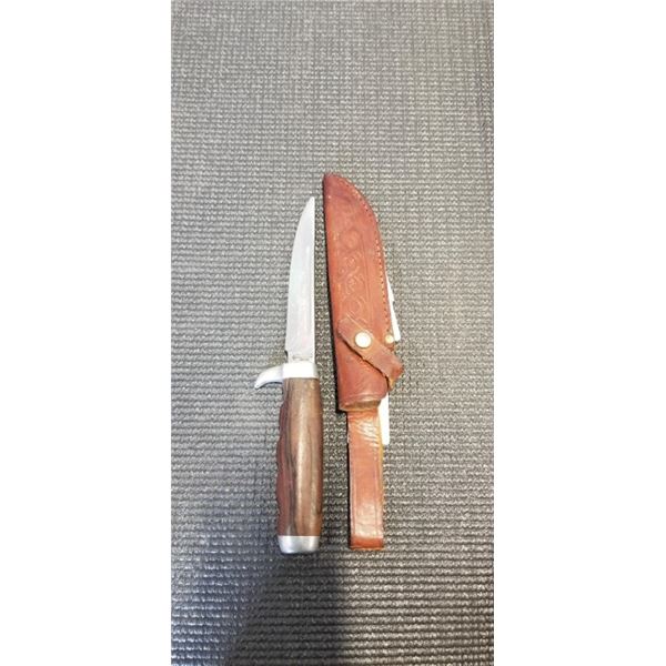 MULE SKINNER TYPE KNIFE, SOLINGEN GERMANY WITH SHEATH