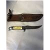 Image 2 : WESTERN KNIFE, BOULDER COLORADO WITH LEATHER SHEATH