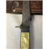 Image 3 : WESTERN KNIFE, BOULDER COLORADO WITH LEATHER SHEATH