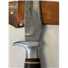 Image 4 : ORIGINAL BUFFALO SKINNER KNIFE SOLINGEN GERMANY, H98 WITH EMBOSSED SHEATH