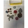 Image 2 : LOT OF RHINESTONE JEWELRY