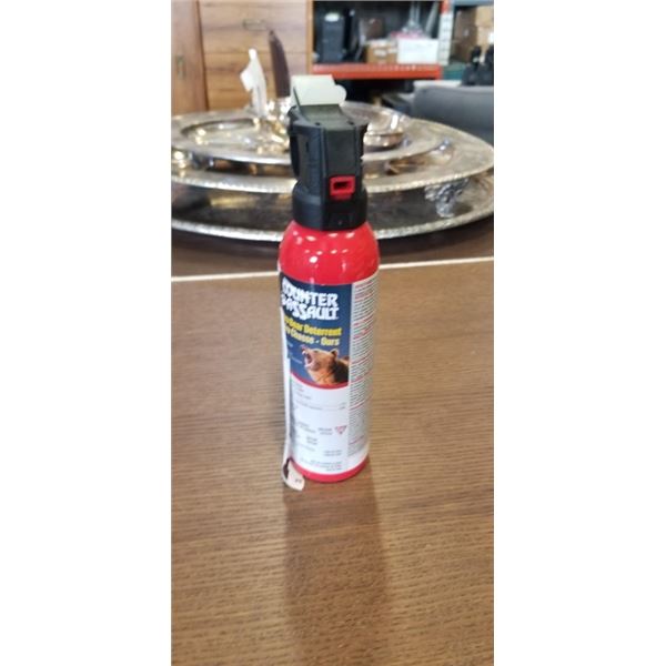 CAN OF NEW BEAR DETTERANT