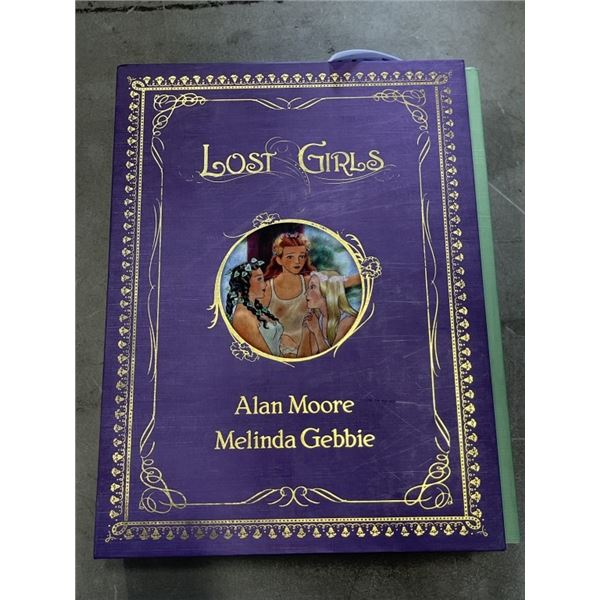 LOST GIRLS BY ALAN MOORE (2006, HARDCOVER) NEW SEALED BOX SET SLIPCASE