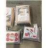Image 2 : 2 NEW CASTER OIL PACKS, 3 PACKS MOSQUITO REPELLER PATCHES 180 PC PER PACK AND 300 CLEAR WHITEBOARD P
