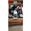 Image 1 : BOX OF ASSORTED INSULATED WATER BOTTLES AND MUGS