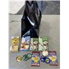 Image 1 : 3 BOXES OF POKEMON CARDS, COINS AND NEW EARPHONES