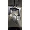 Image 3 : 6 NEW LONDON DOOR HANDLES, US26D SATIN FINISH, ANSI GRADE 3, ROUND COVER