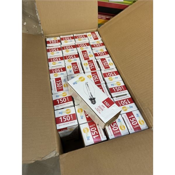 CASE OF 32 ARGOSUN 150W HPS 2000K BULBS