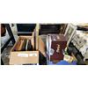 Image 1 : 2 BOXES OF ESTATE COLLECTIBLES AND PICTURE FRAMES