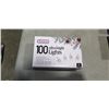 Image 2 : 13 NEW PREXTEX XMAS LIGHTS, 100 ULTRA BRIGHT LIGHTS PER PACKAGE