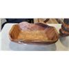 Image 2 : DECORATIVE WOOD VASE AND BOWL