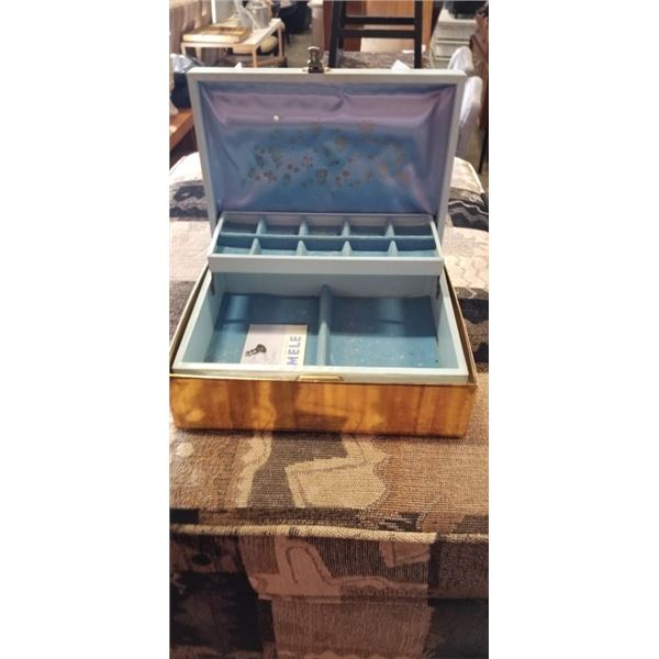 JEWELRY BOX WITH CONTENTS