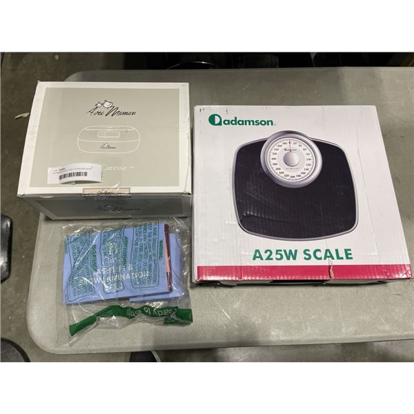 ADAMSON SCALE, LASH LIFTER AND WIPE WARMER