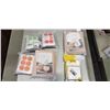 Image 1 : 2 NEW CASTER OIL PACKS, 3 PACKS MOSQUITO REPELLER PATCHES 180 PC PER PACK AND 300 CLEAR WHITEBOARD P